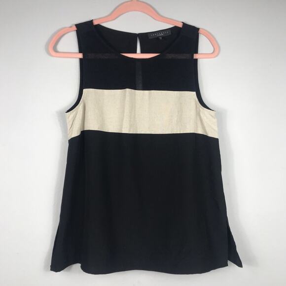 SANCTUARY Mesh Yoke Colorblock Tank - Picture 3 of 10